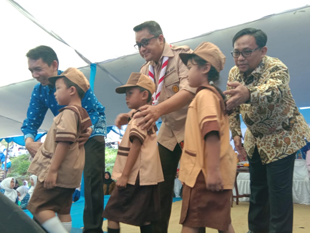 Pertama di Indonesia, Kwarda Jabar Launching Rintisan Pramuka Pra Siaga