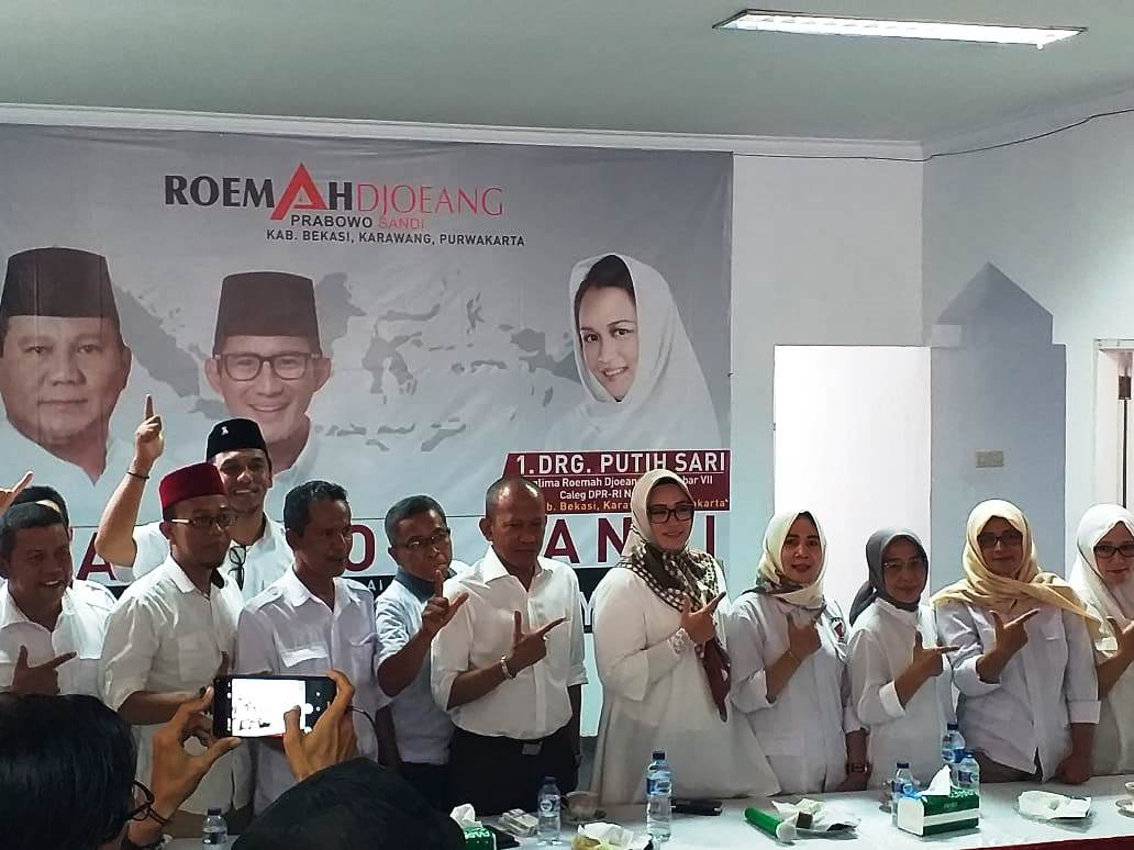 Pius: Prabowo-Sandi Bakal Raih Suara Mayoritas di Jabar