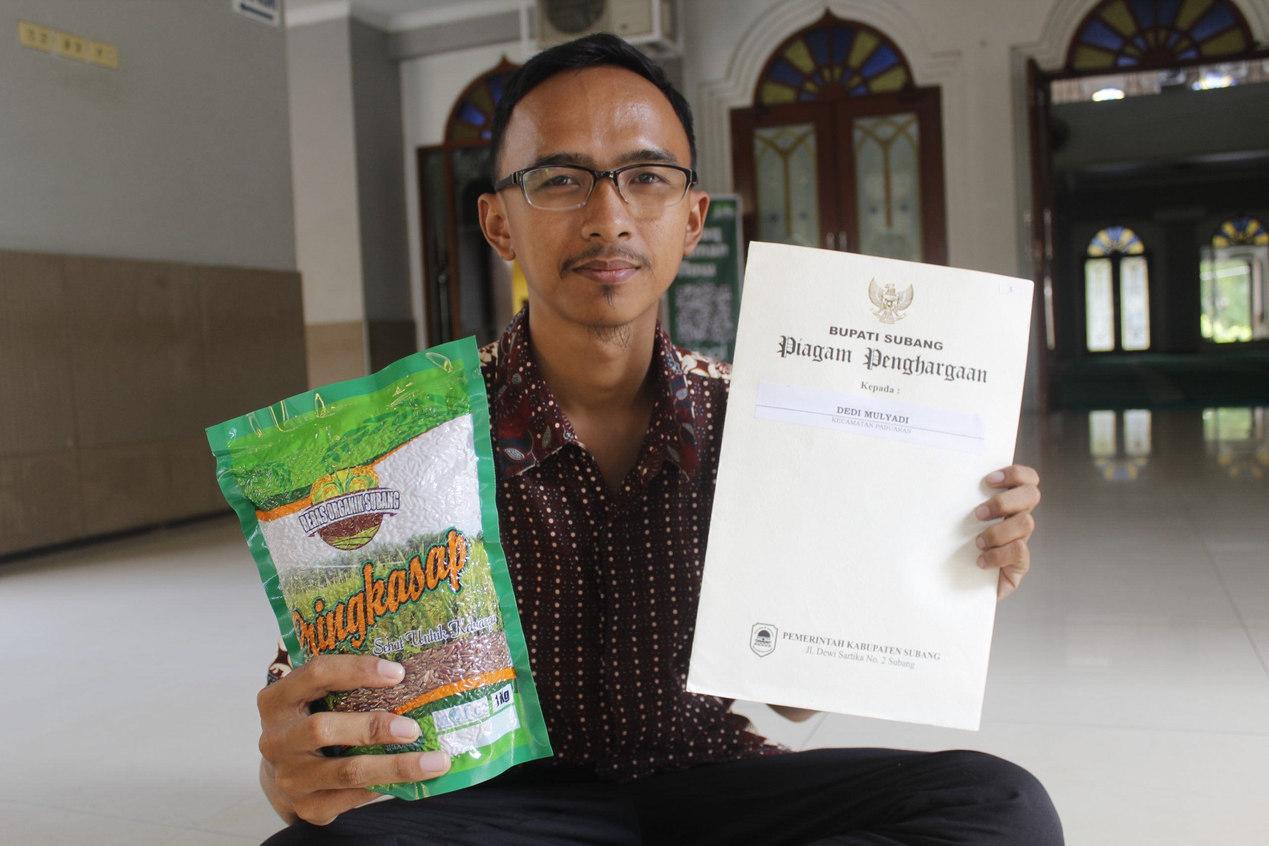 Dedi Mulyadi, Lulus IPB Sukses Kembangkan Beras Organik