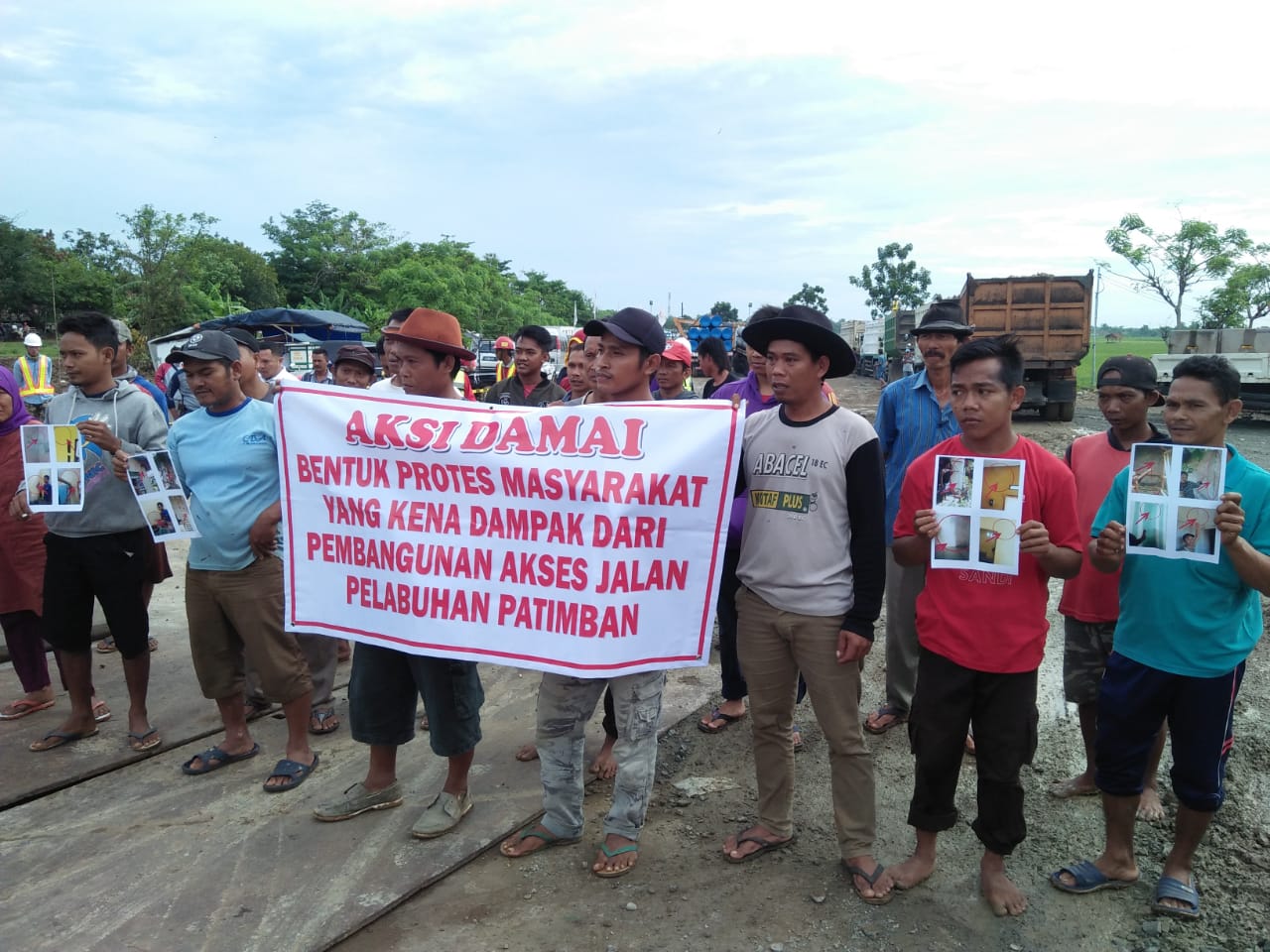 Warga Protes, Rumah Retak karena Getaran Pembangunan Pelabuhan Patimban