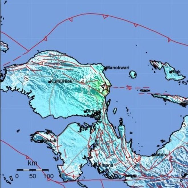 Gempa 6 SR Patahan Rasinki Mengguncang Manokwari