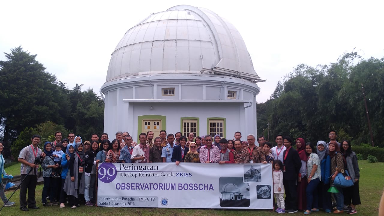 Teleskop Bosscha Berusia 90 Tahun