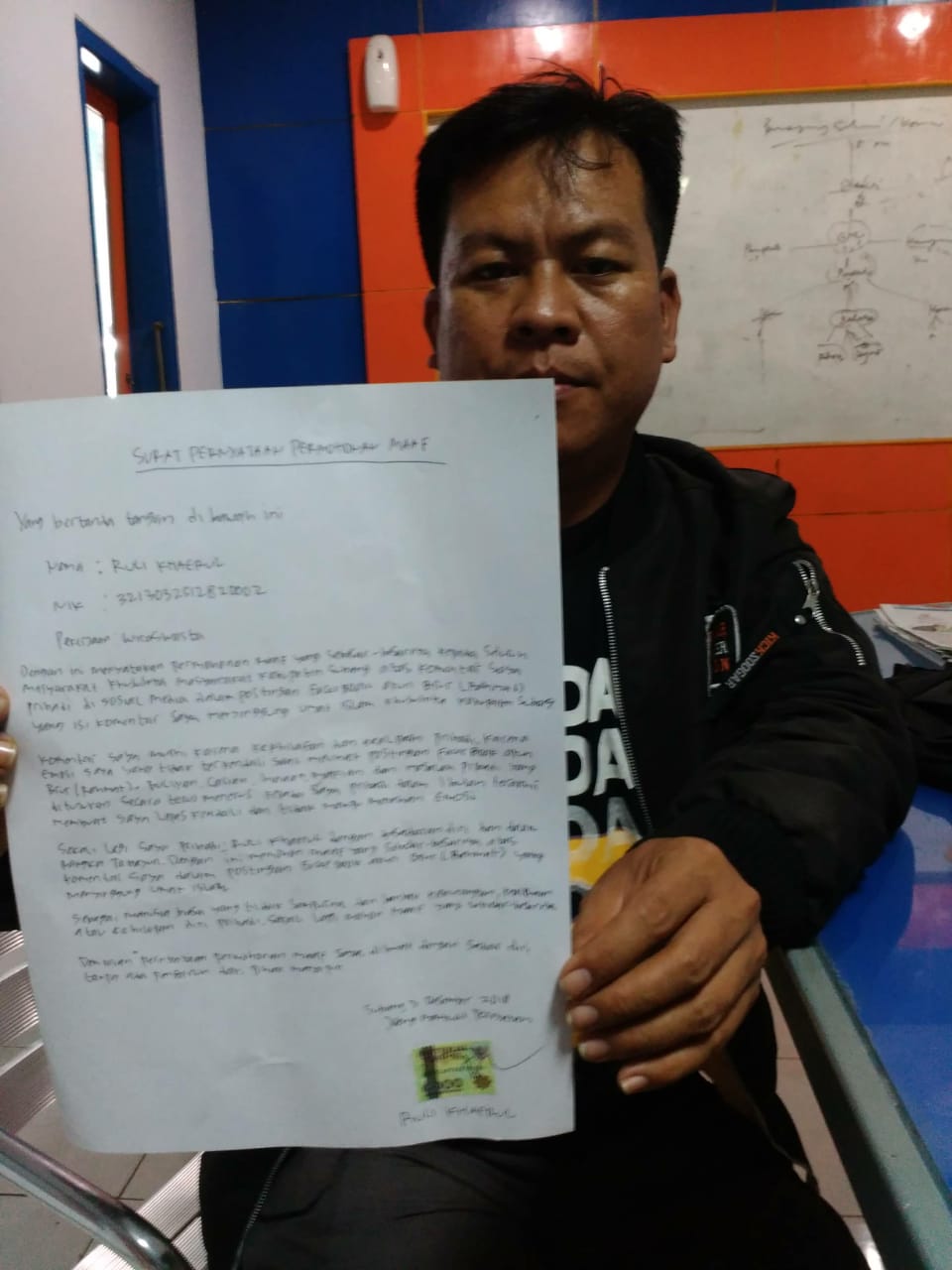 Caleg Perindo Ruli Minta Maaf atas Komentar Kontroversi tentang Reuni 212