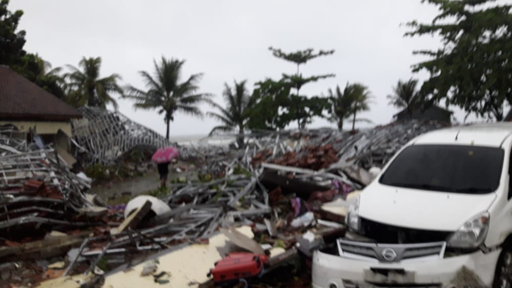 Korban Tsunami Butuh Bantuan Makanan, Harga Naik Dua Kali Lipat