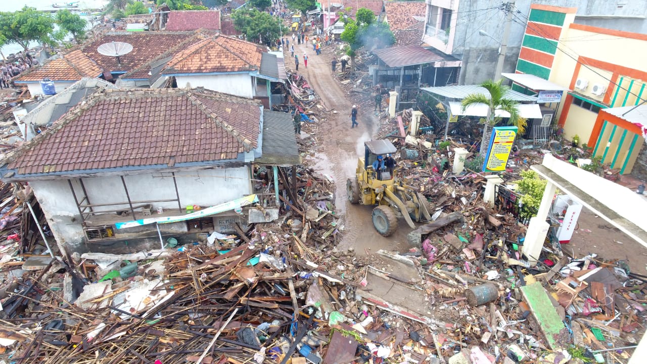 Update Data, 222 Orang Meninggal dan 30 Hilang di 4 Kabupaten Akibat Tsunami Selat Sunda