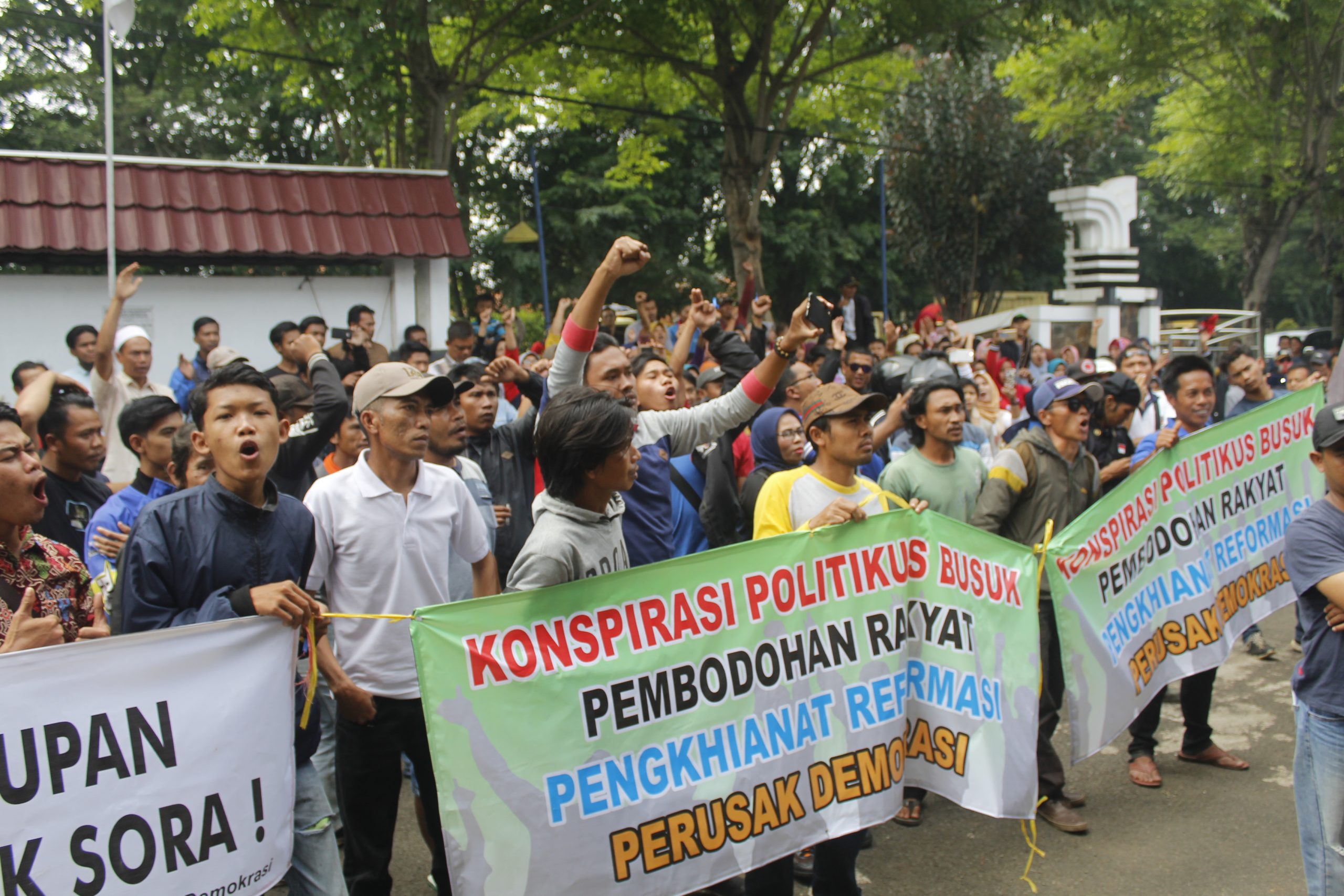 Diduga Ada Penggelembungan Suara, Forum Solidaritas Masyarakat untuk Demokrasi Jalancagak Tolak Hasil Pilkades