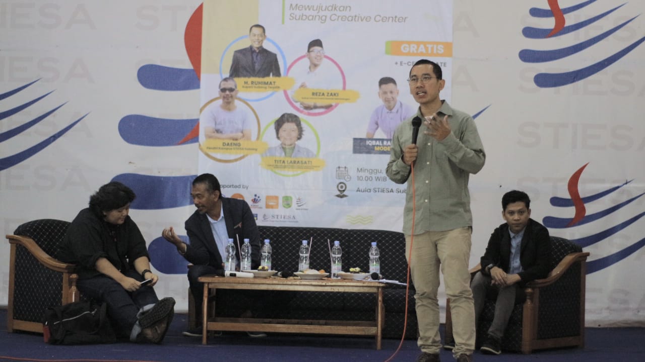 Reza Zaki Ajak Pemuda Menyambut Subang Creative Center