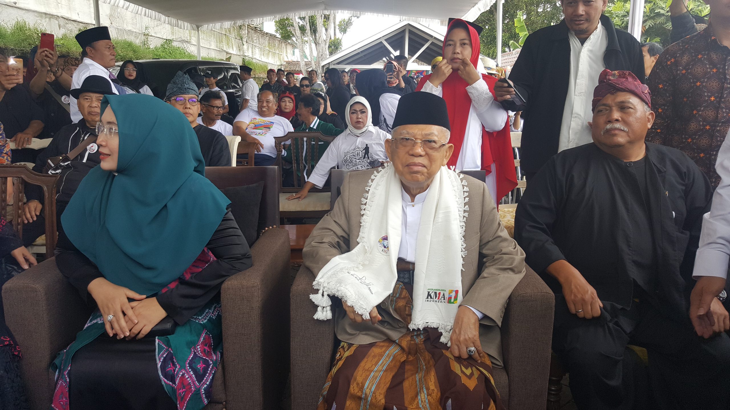 Ma'ruf Amin Klaim Wakili Masyarakat Jawa Barat