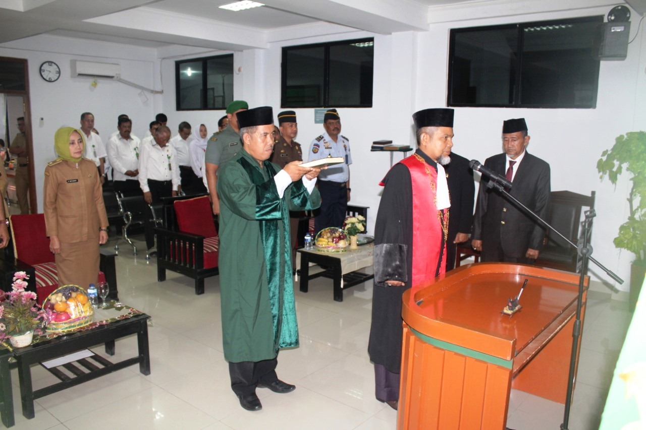 Efendi Resmi Menjabat Wakil Ketua Pengadilan Negeri