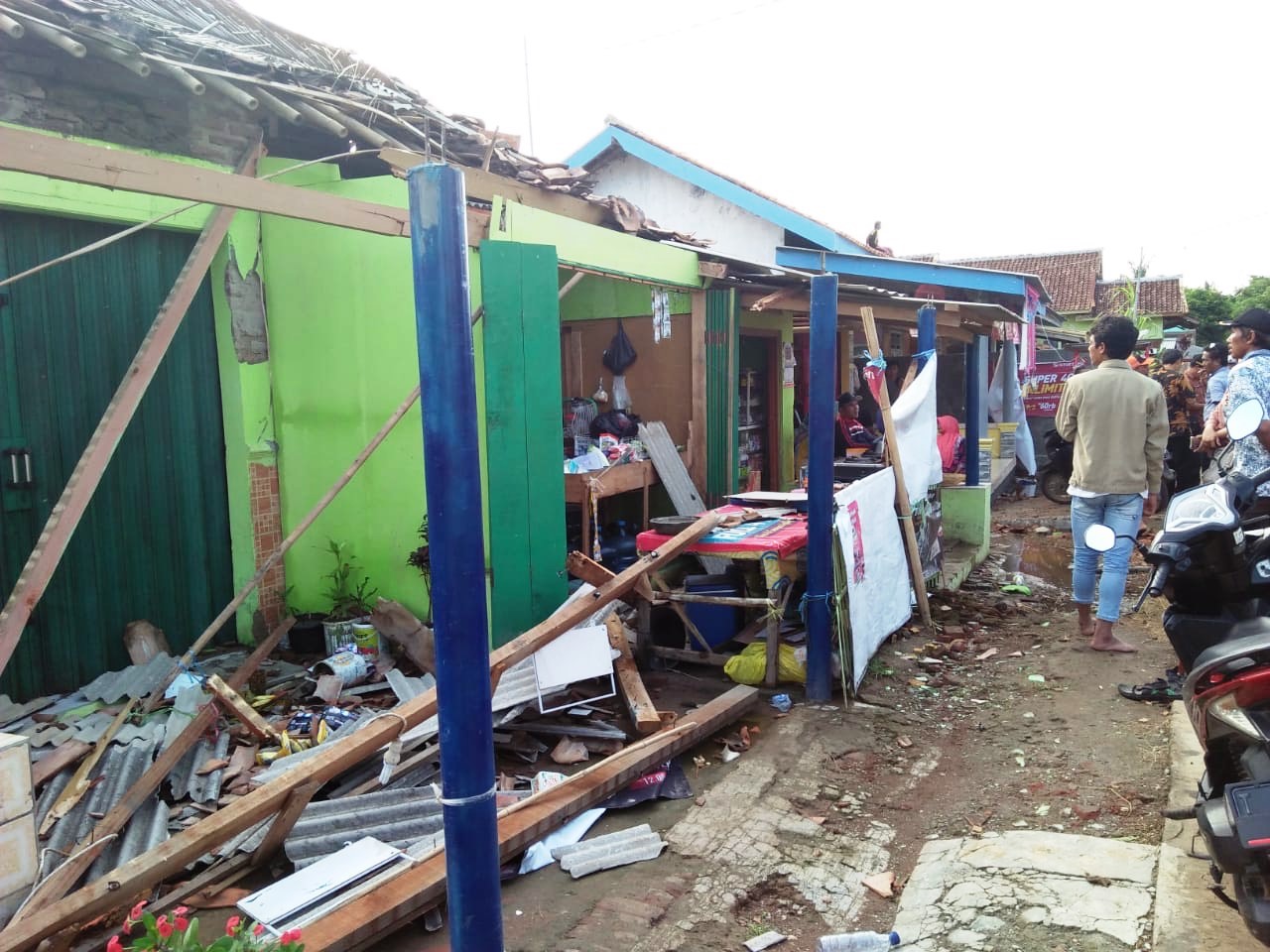 Puluhan Rumah Dihamtam Puting Beliung, Kerugian Ratusan Juta