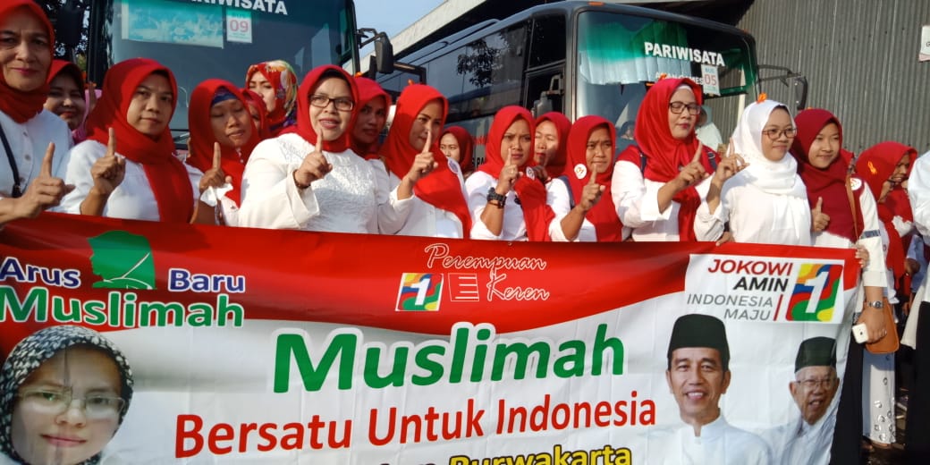 Arus Baru Muslimah Dukung Penuh Jokowi-Ma'ruf Amin