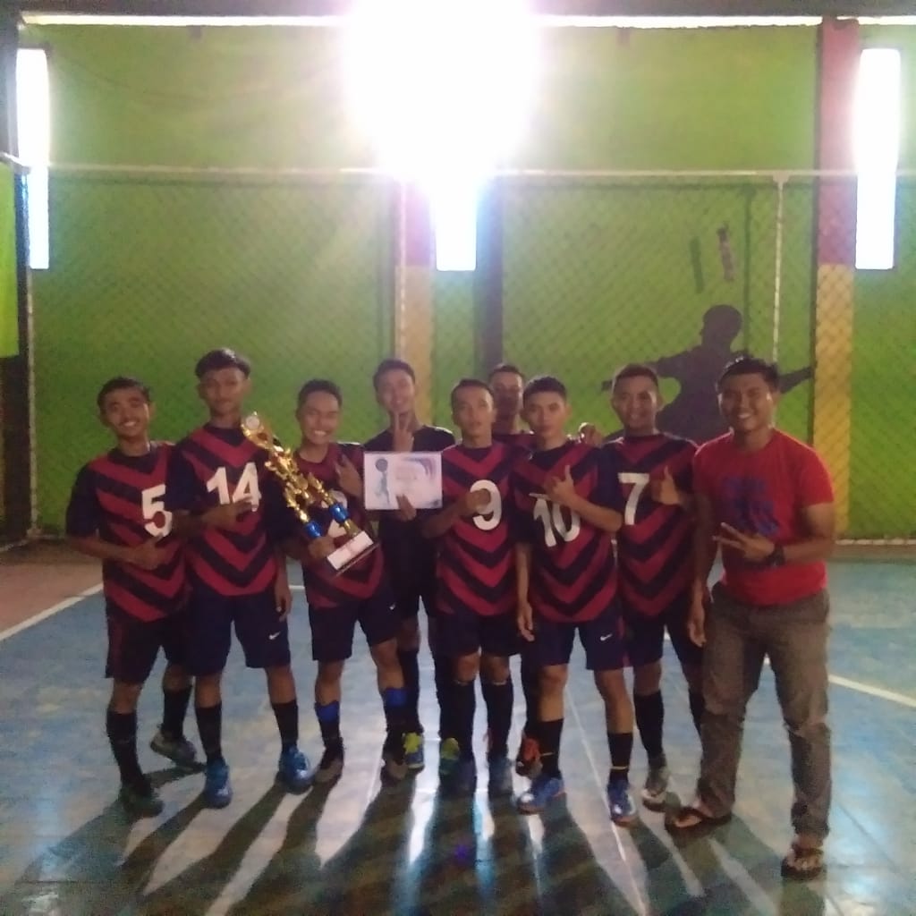 SMK Bina Taruna Raih Juara Turnamen Futsal Mutiara Cup