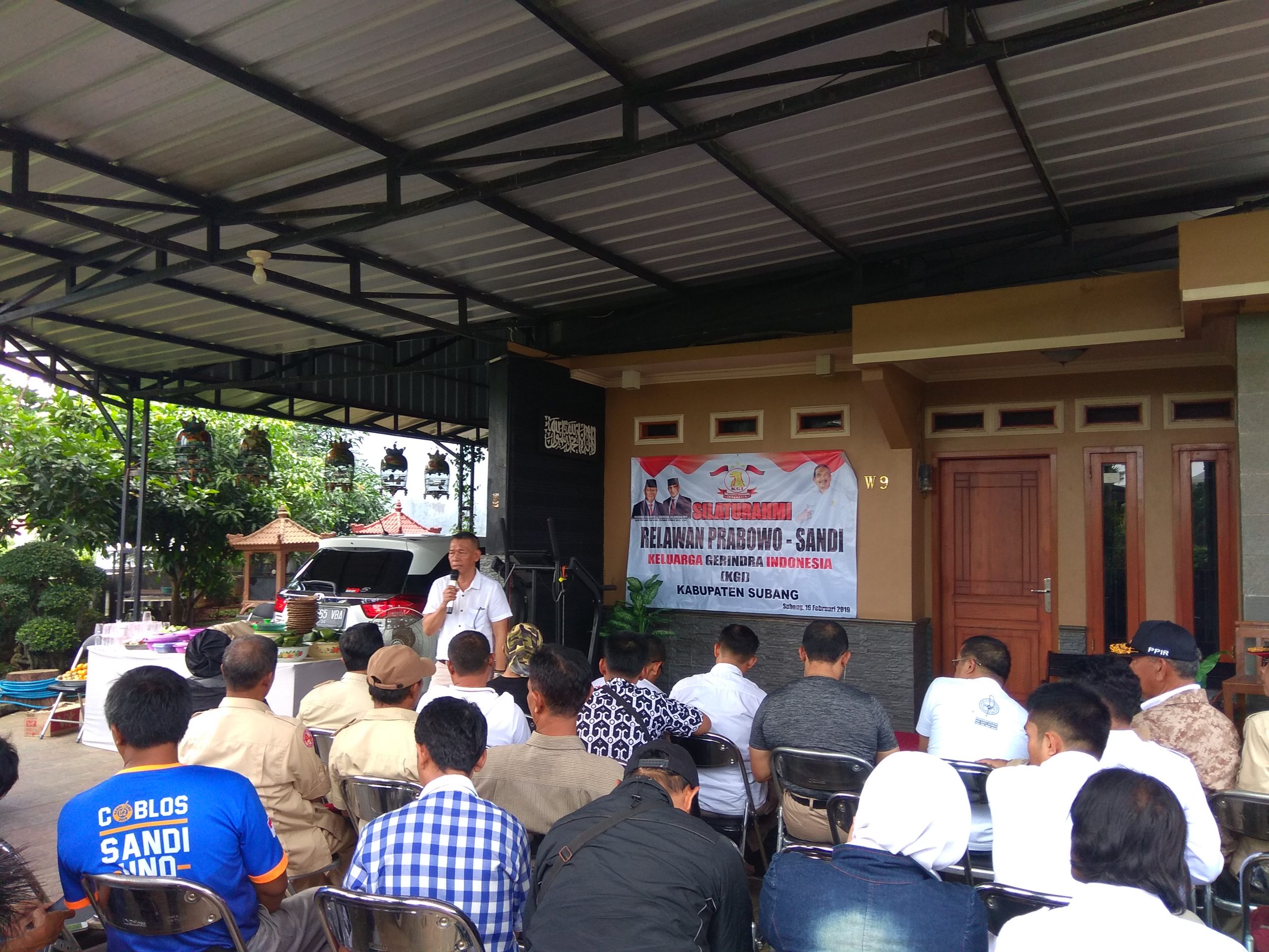 Gelar Konsolidasi, Relawan Yakin Prabowo-Sandi Menang di Subang