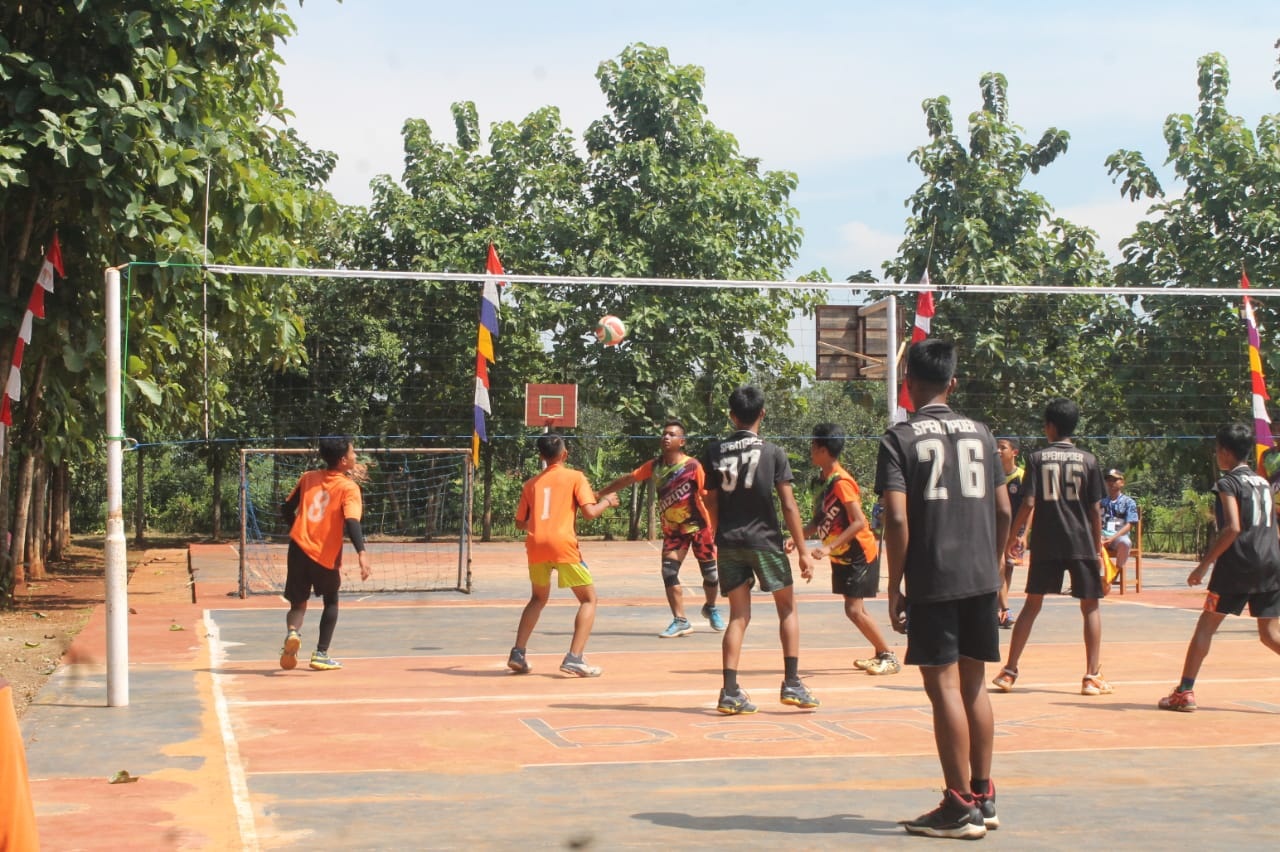 Wadahi Minat dan Bakat Siswa, Turnamen Bola Voli Perkuat Silaturahmi