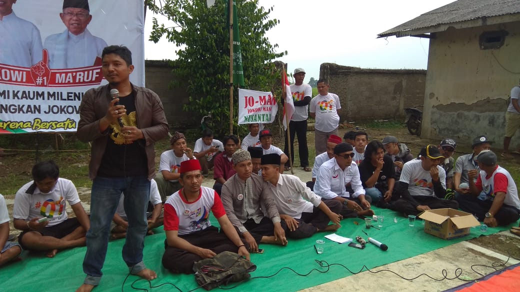 DPC Joman dan Orkes Deklarasi Dukung Jokowi-Ma'ruf