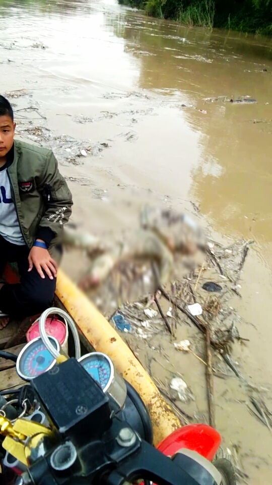 Warga Temukan Mayat Terbawa Arus Sungai, Tim Damkar masih Lakukan Pencarian