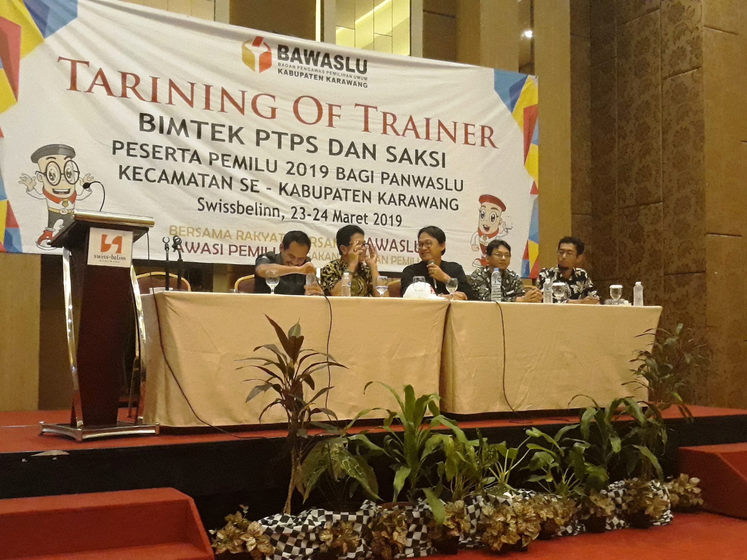 Tingkatkan Kapasitas Anggota Panwascam, Bawaslu Gelar Training Of Tranier
