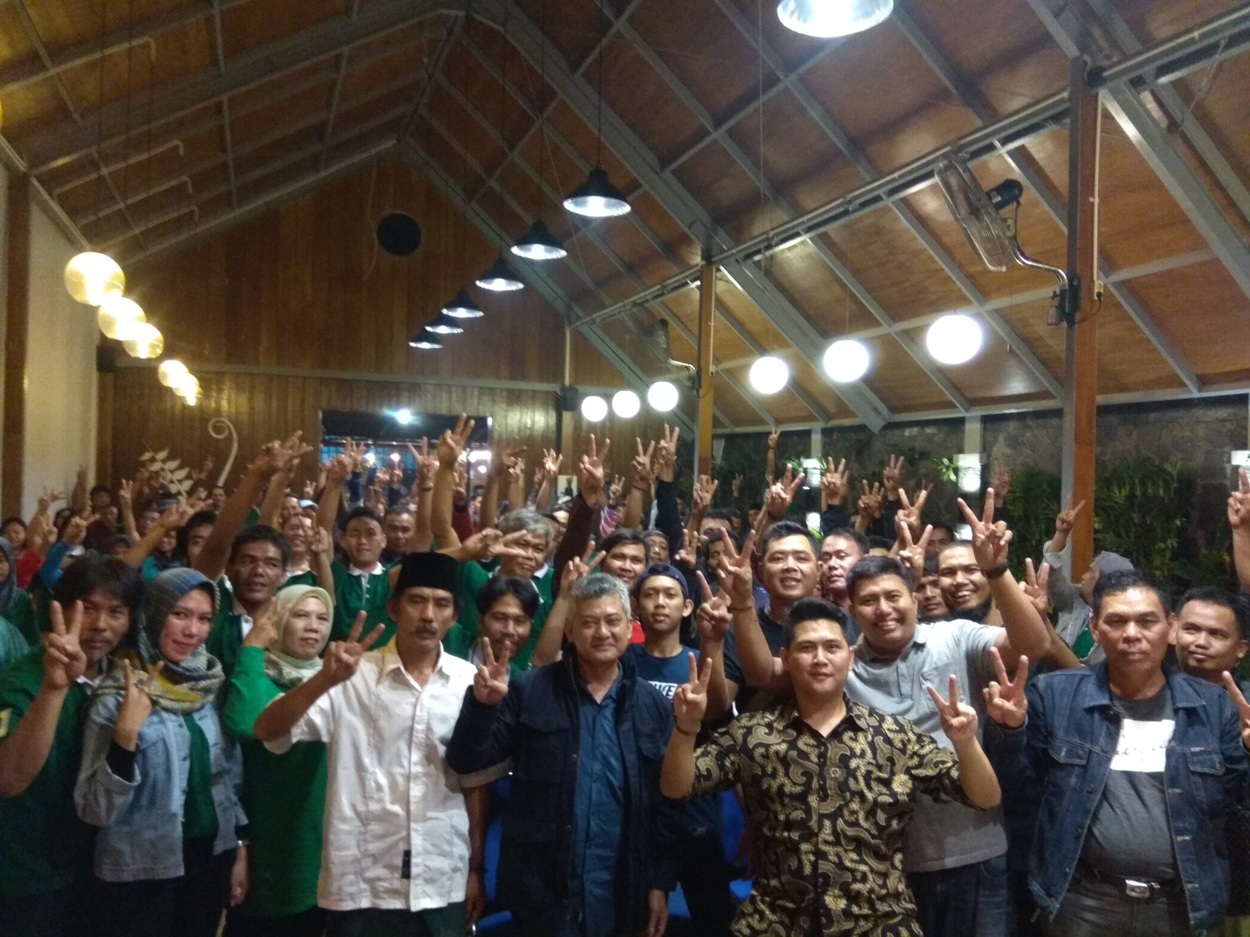 Ratusan Warga dari Tiga Kecamatan Berkumpul Dukung H Ali Mukadas