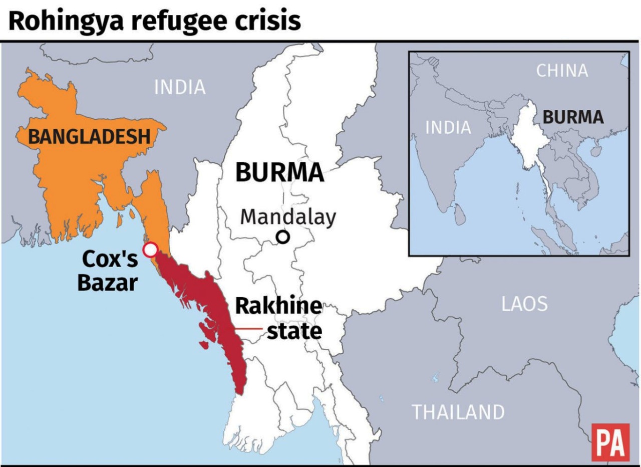 Kelaparan, Puluhan Orang Rohingya Terdampar di Pantai Malaysia