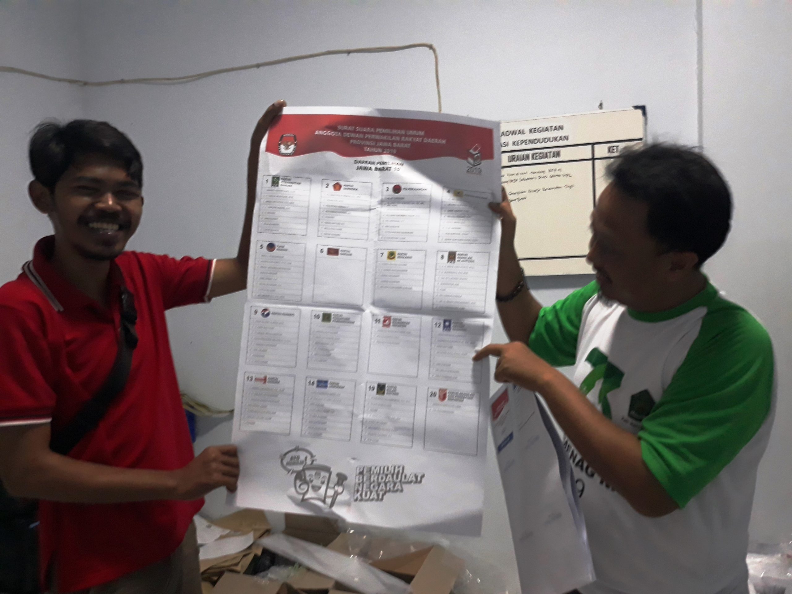 Panitia Pemilihan Kecamatan Lemah Abang Kekurangan 1.522 Surat Suara
