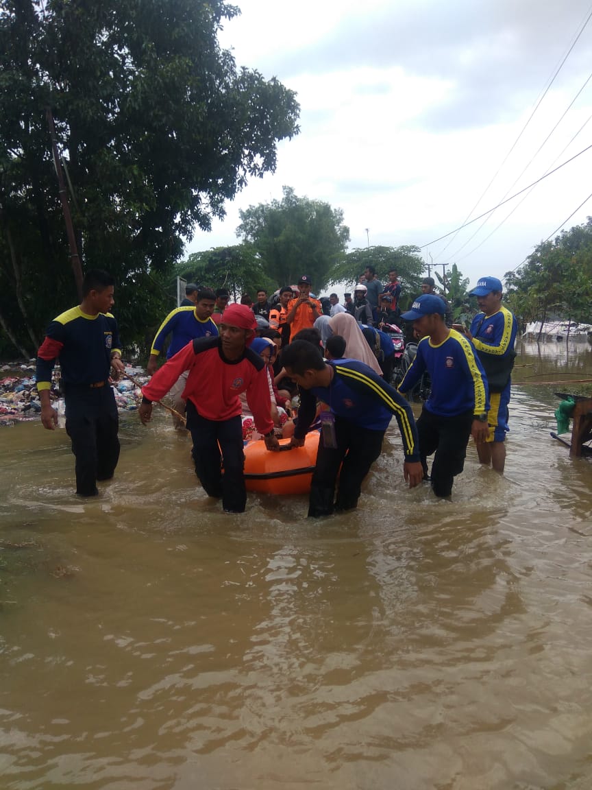 Banjir Ciasem Meluas, Merendam Hampir 1.000 Rumah dan 450 Ha Sawah
