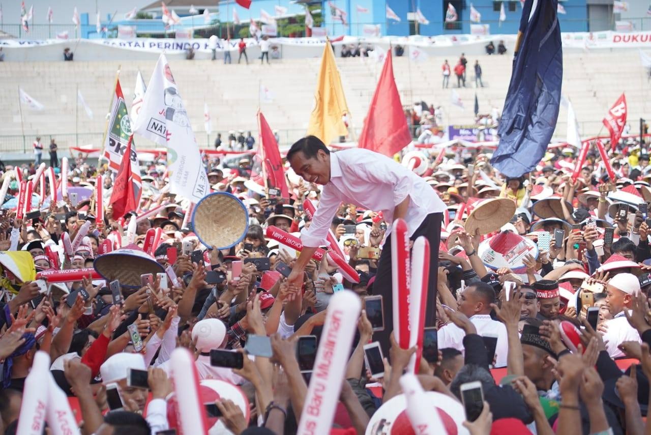 2014 Dapat Suara 40%, 2019 Jokowi Optimis Mendulang 60% Suara di Karawang