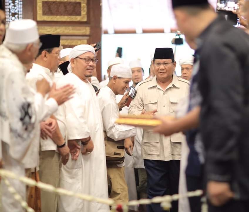 Update! Data Masuk 65.122 TPS, Prabowo Ungguli Jokowi