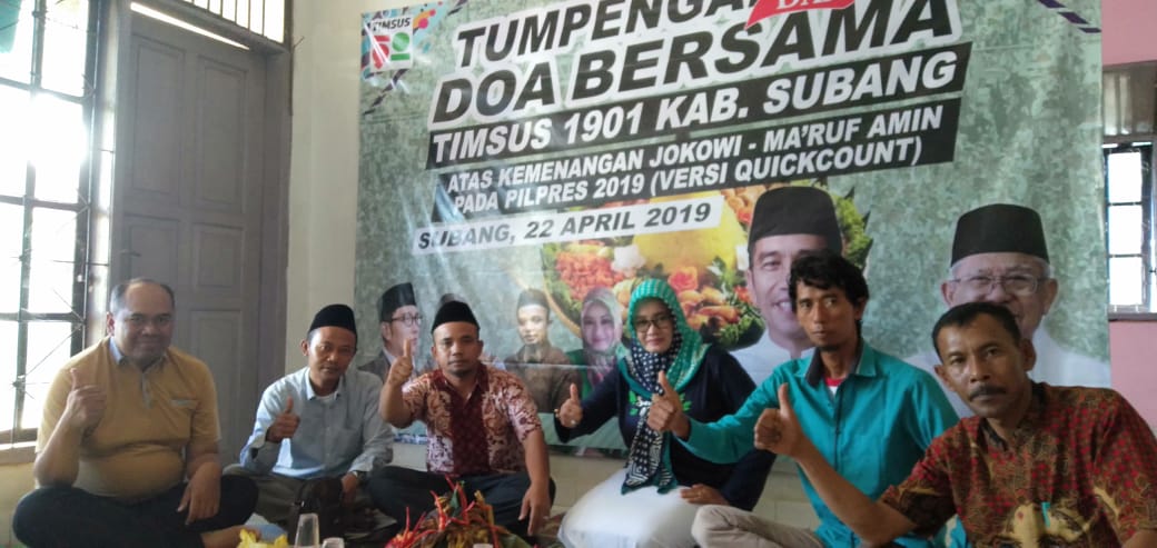 Menang di Subang, Jokowi Kuasai 23 Kecamatan