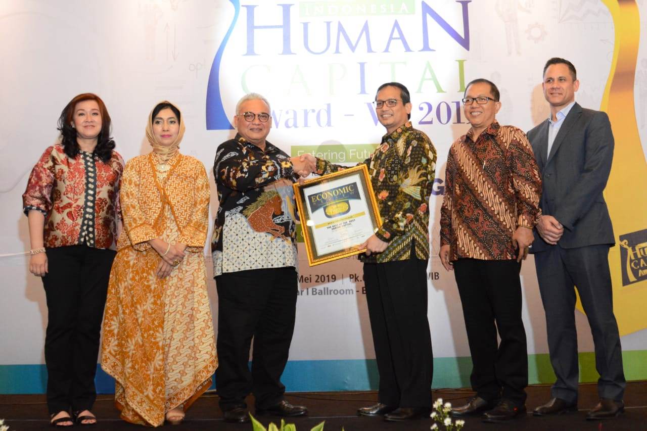 BPJSTK Raih Penghargaan Indonesia Human Capital Award