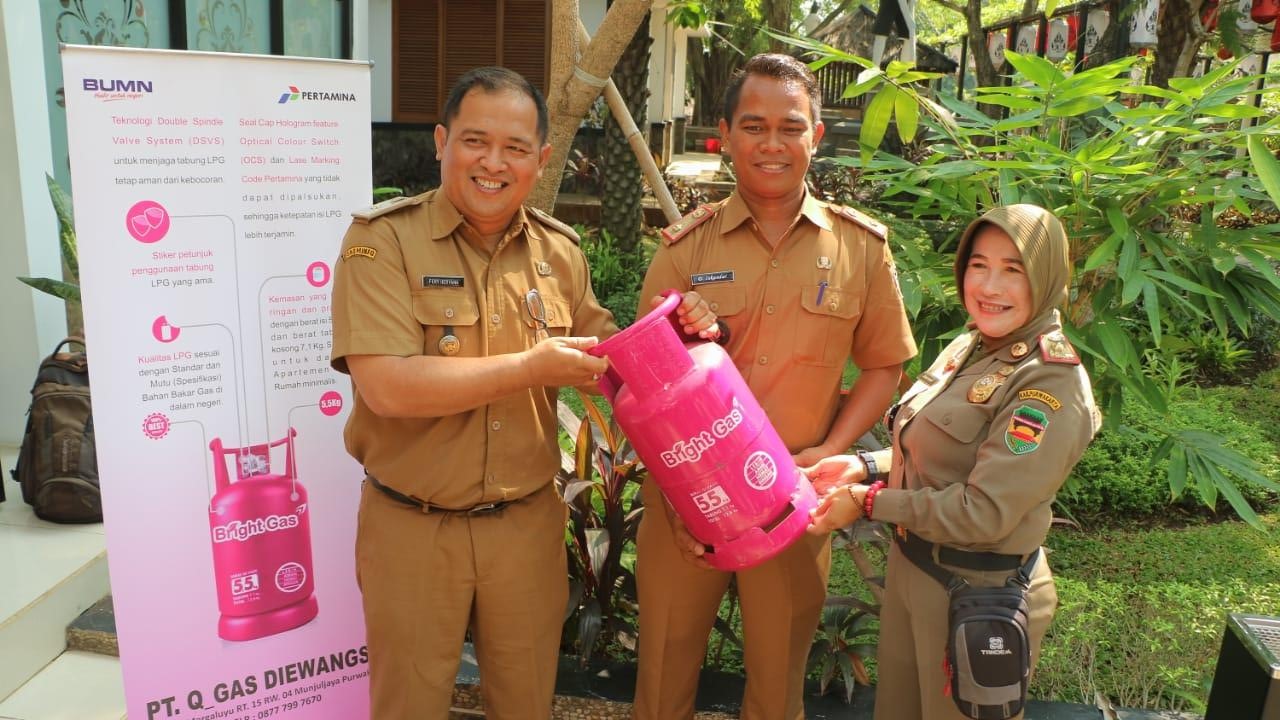 Gelar Hari Konsumen Nasional 2019, ASN Purwakarta Ramai-ramai Pakai LPG Pink