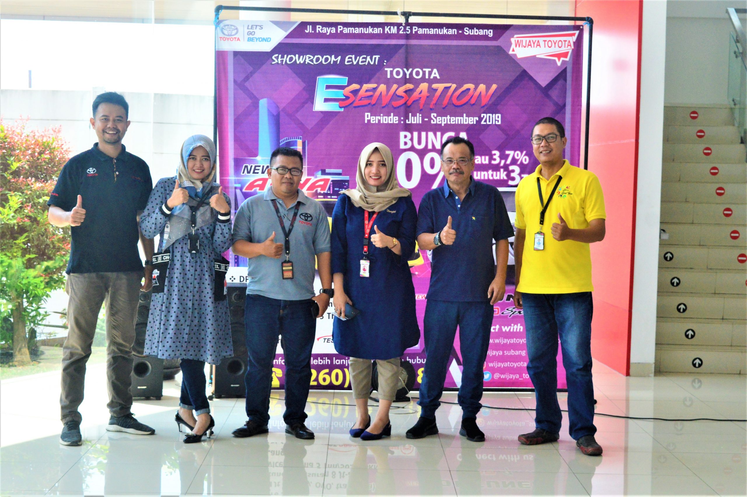 Showroom Event, Wijaya Toyota Kenalkan E Sensastion