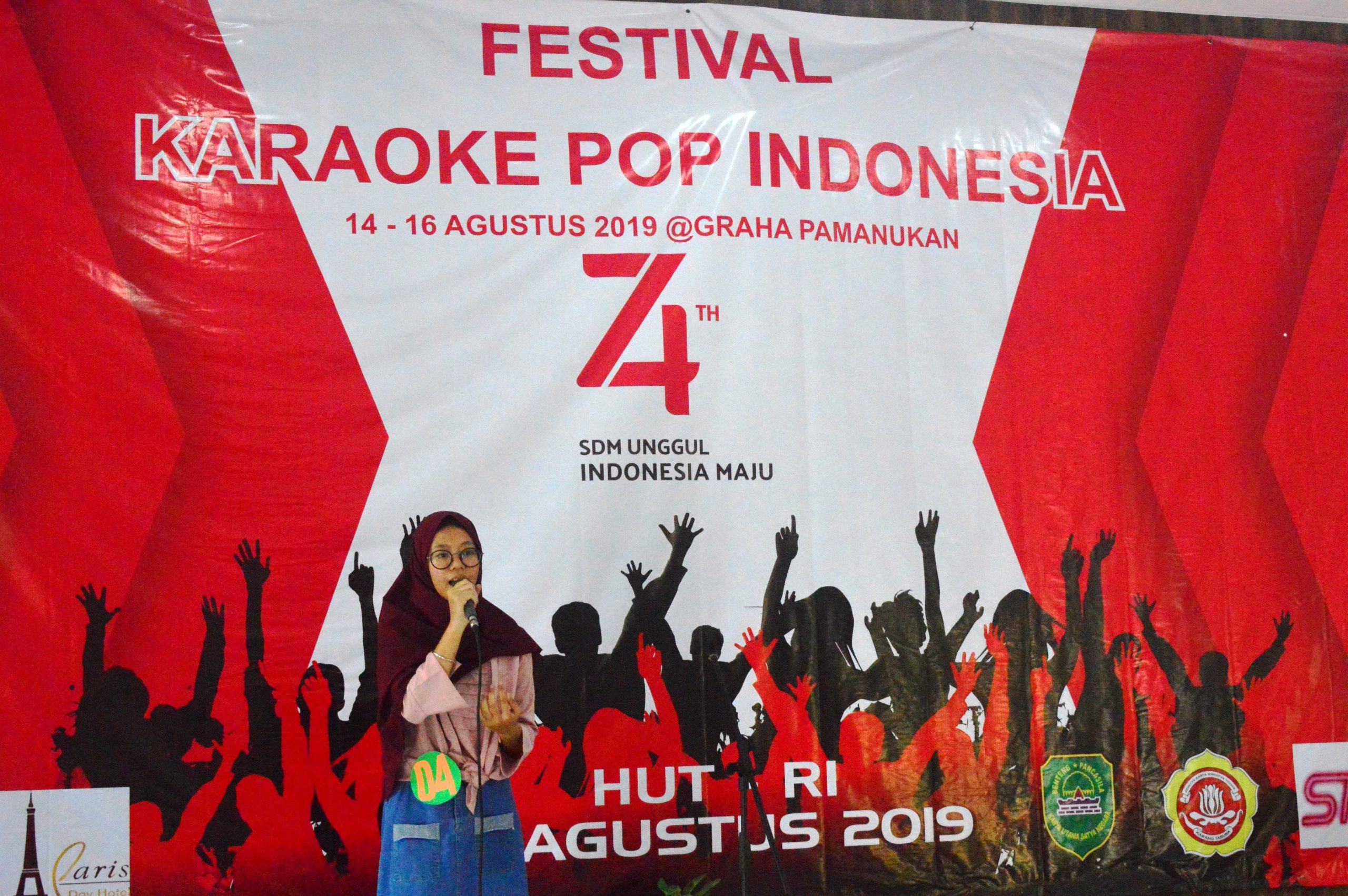 Festival Karaoke Pop Ikut Meriahkan HUT RI ke 74