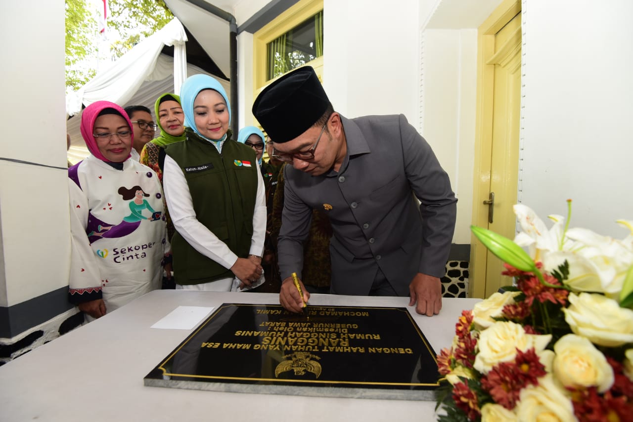 Gubernur Jawa Barat Resmikan Rangganis bagi Pasien RSHS