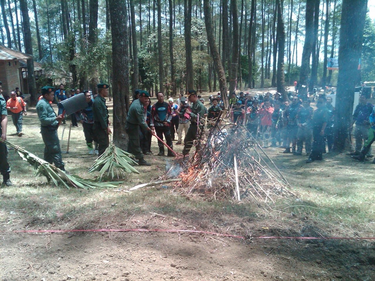 KPH Bandung Utara Siapkan Peta Kerawanan, Antisipasi Kebakaran Hutan