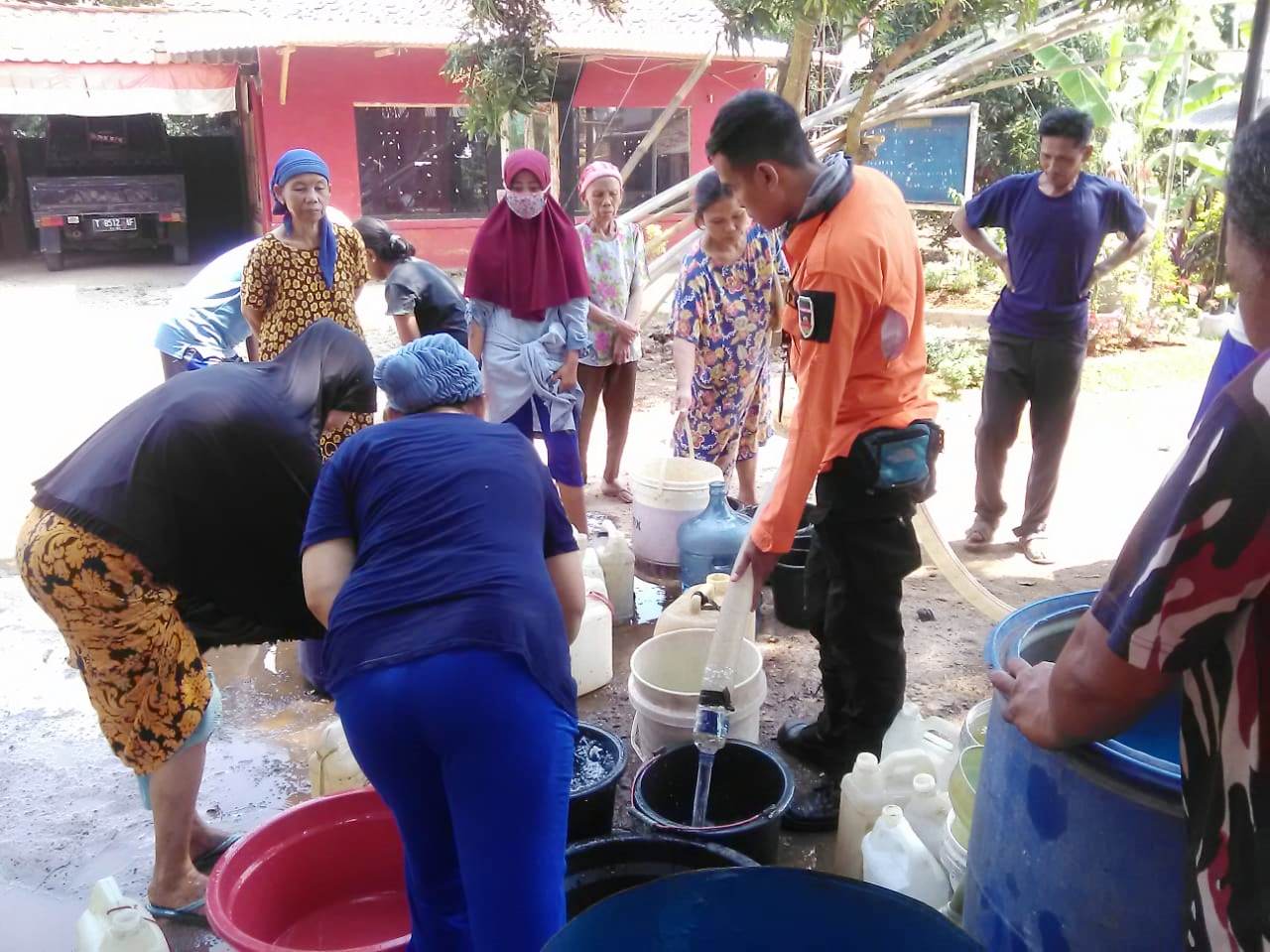 Distribusikan Air Bersih di Sembilan Kecamatan, 18.879 jiwa Terdampak Kekeringan