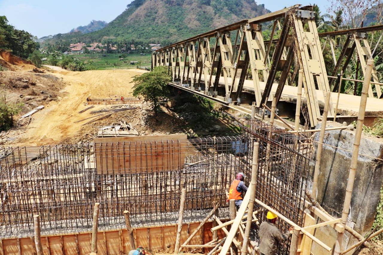 Pembangunan Jembatan Ciririp Dikebut