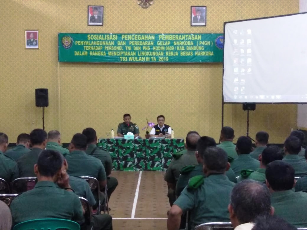 Cegah Penyalahgunaan Narkoba, Anggota TNI di Tes Urine