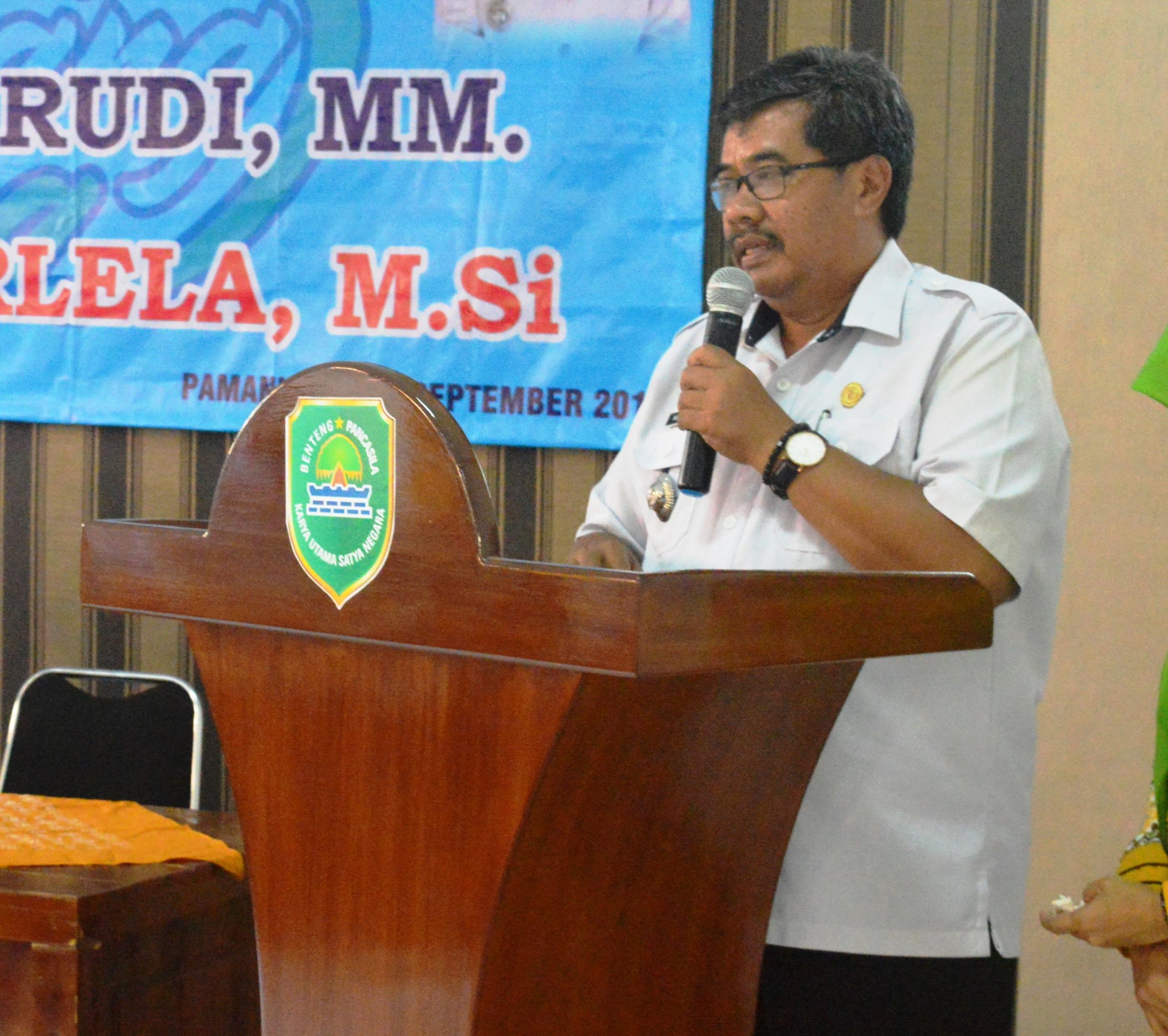 Muhamad Rudi Lanjutkan Target Pembangunan Kecamatan Pusakanagara