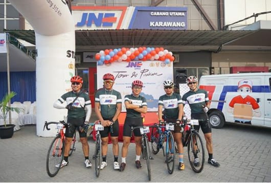 515 KM Karawang – Magelang dalam JNE Tour De Pirikan 2019 yang Meriah