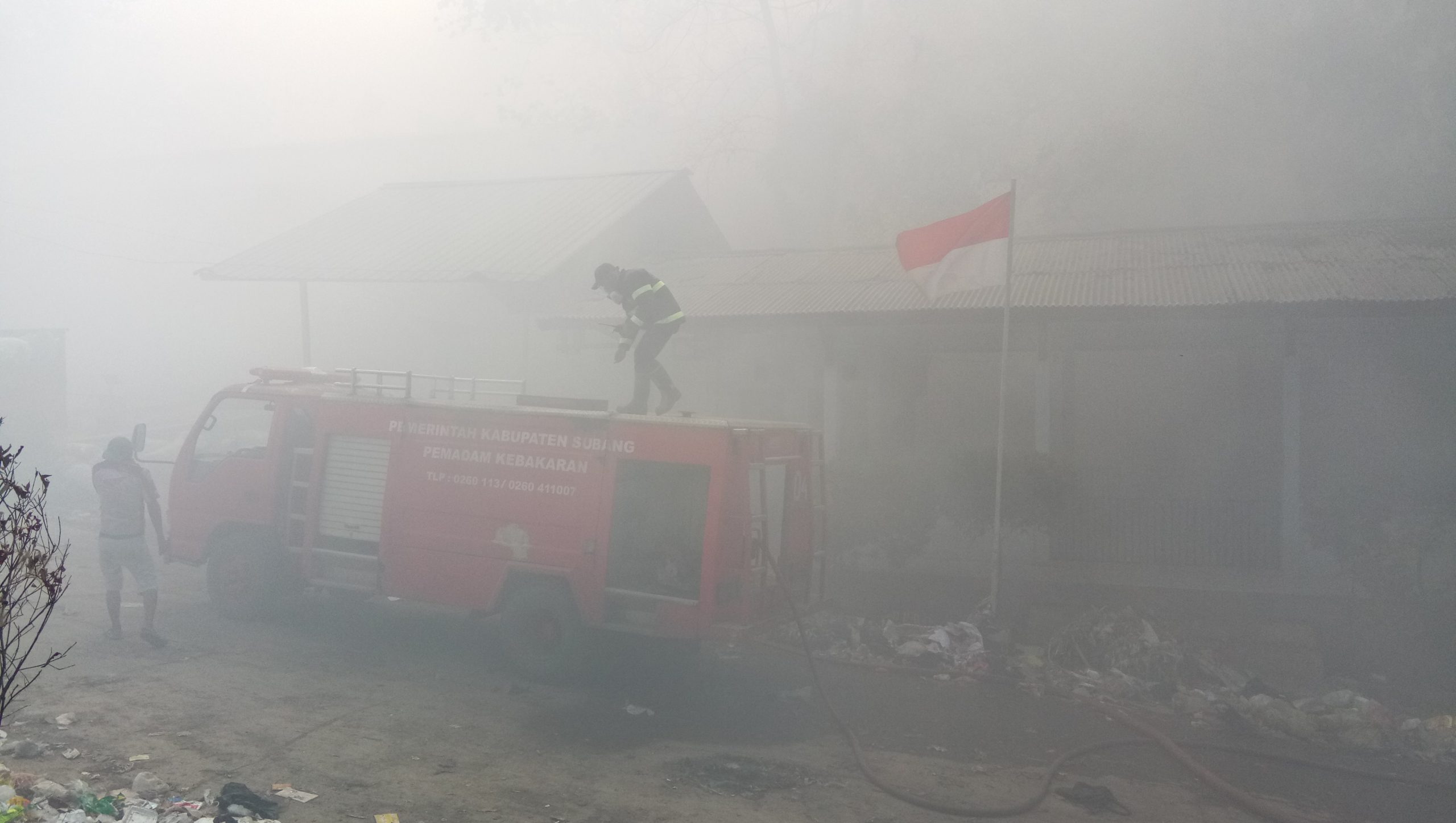 TPA Panembong Terbakar 3 Hektare, Petugas Sempat Kehabisan Oksigen