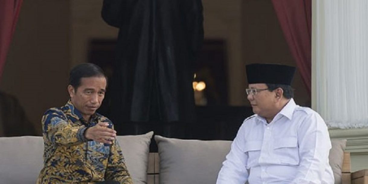 74,6 Persen Tak Setuju Prabowo-Jokowi Bersatu