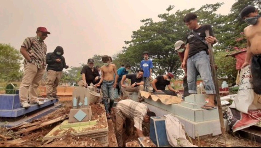 Sadis! Gara-gara Nagih Hutang, PNS Dinas PU Dibunuh dan Dicor di Pemakaman