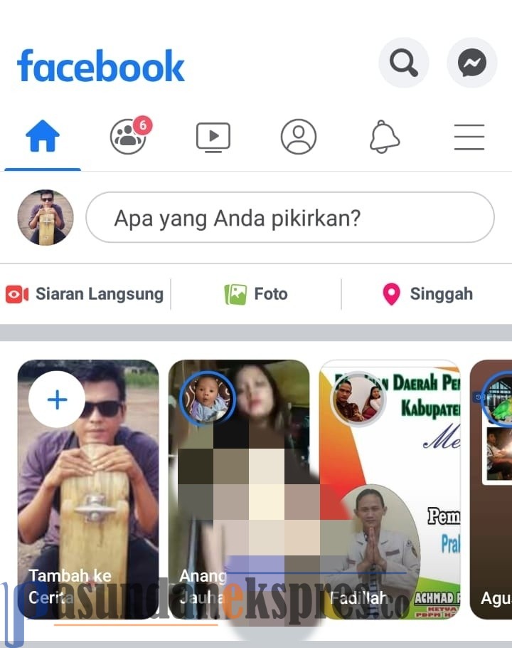 Tampilkan Video Porno, Status Akun Facebook Ketua Baznas Subang Diduga Di-hack