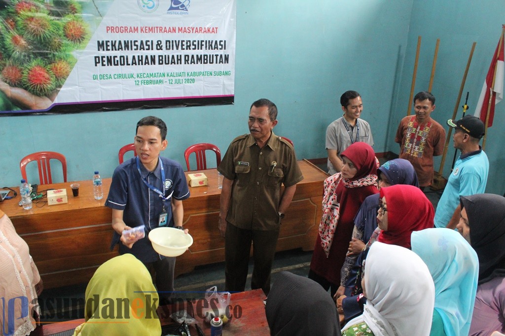 Politeknik Negeri Subang Bermitra dengan Desa Ciruluk Gelar Pelatihan
