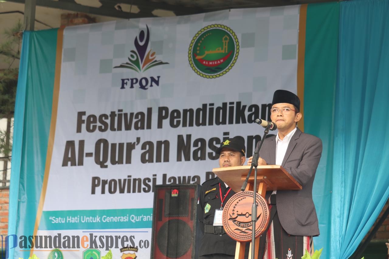Doa Tolak Bencana Corona Menggema di Festival Pendidikan Al-Qur'an di Ponpes Al-Mizan