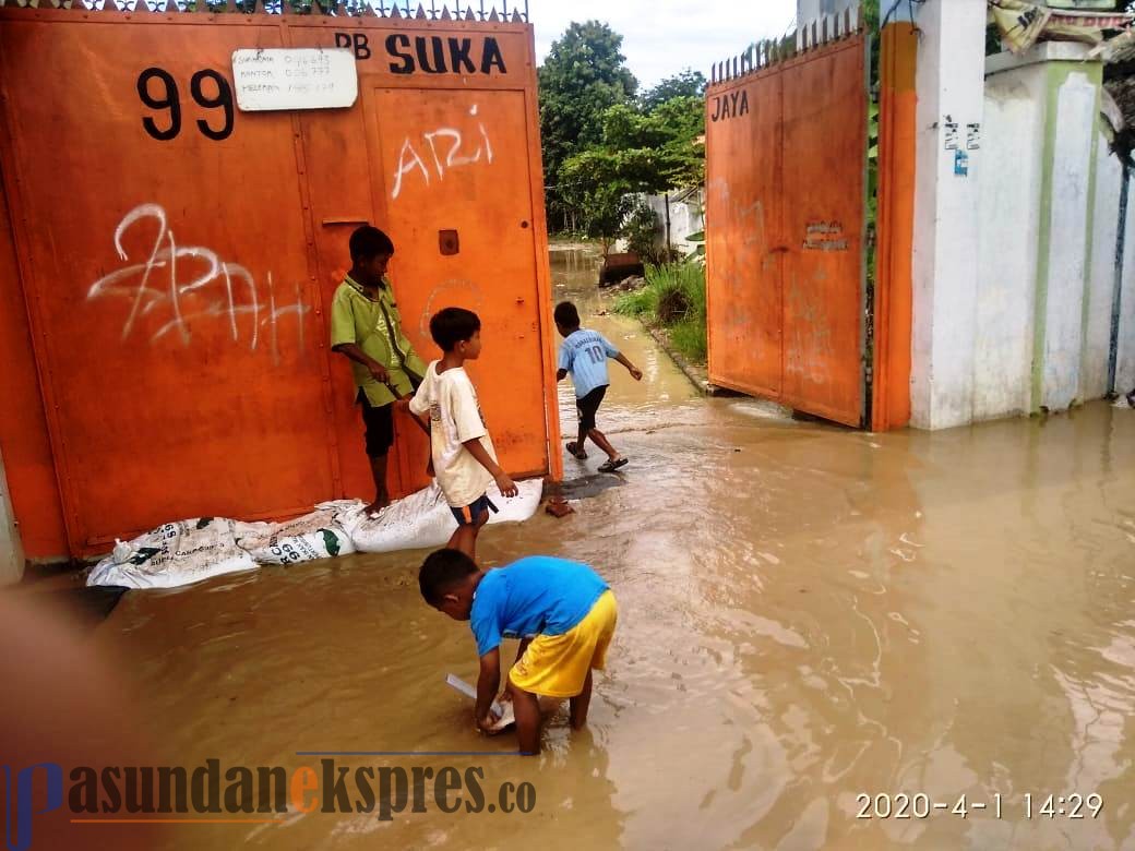 Warga Desa Mulyasari Berharap Penanggulangan Banjir Secara Permanen