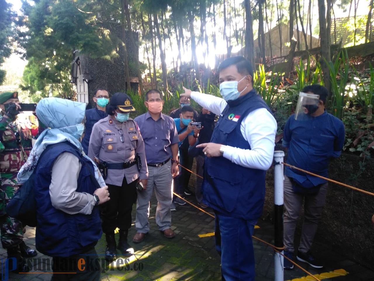 Umbara Sutisna Cek Sejumlah Objek Wisata di Lembang, Pengelola Harus Terapkan Protokol Kesehatan