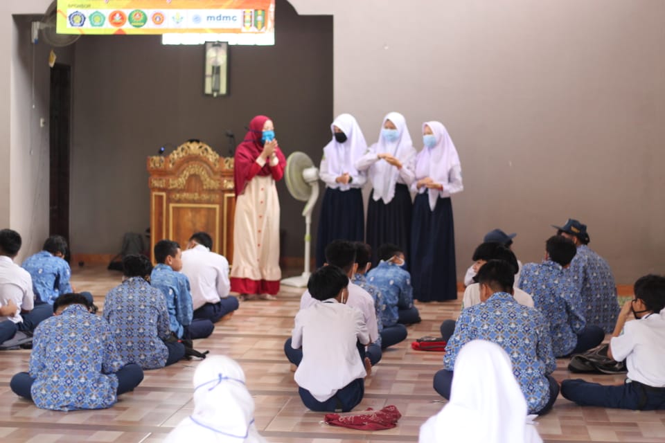 Muhammadiyah Covid-19 Command Center Subang Lakukan Edukasi Ke Sekolah dan Pesantren