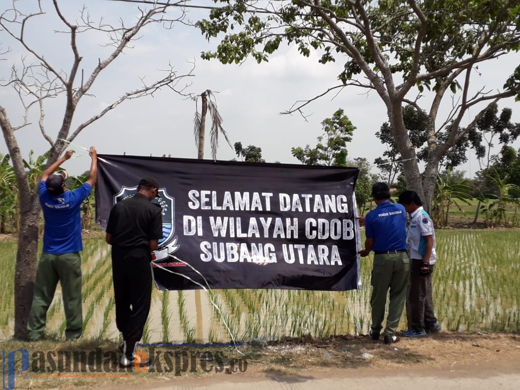 FP2S Akui Inisiasi Pemasangan Spanduk CDOB Subang Utara