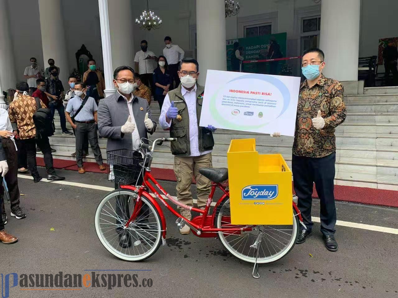 Joyday Meluncurkan Program “Bike For Care” Bagi Pedagang Kecil Terdampak Pandemi